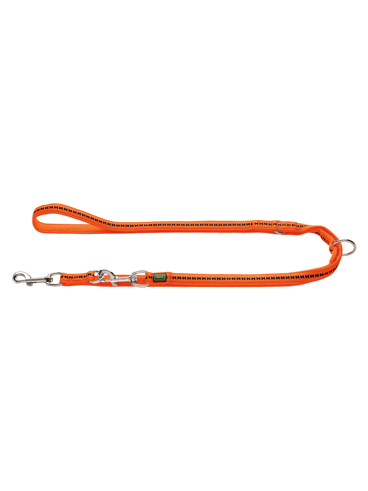 Hunter Повод-перестежка для соб Safety Grip 20/200 Soft оранж